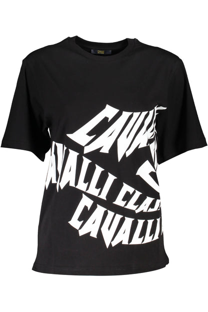 Cavalli Class T-Shirt Maniche Corte Donna Nero - mem39