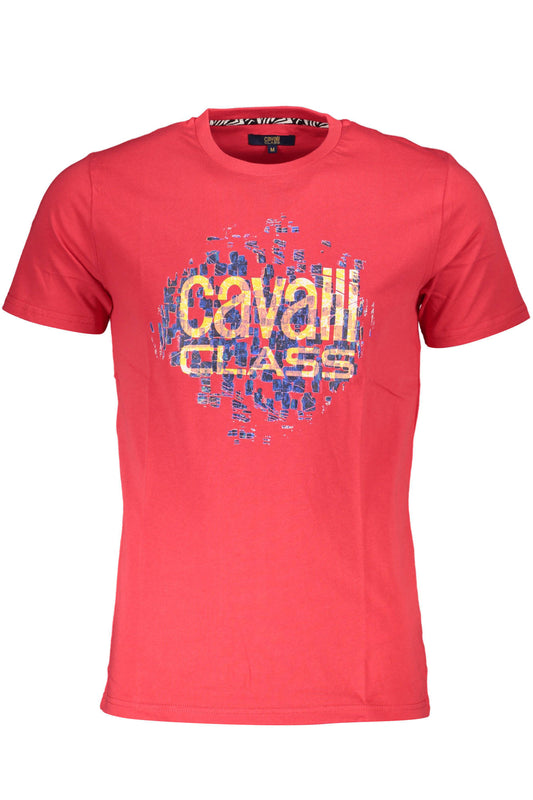 Cavalli Class Herren-T-Shirt mit kurzen Ärmeln