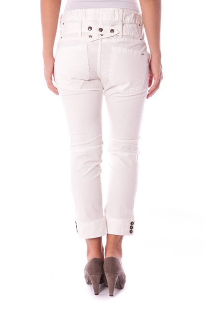 Colcci Pantalone Pescatora Donna Bianco"" - mem39