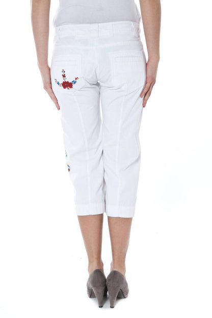 Datch Pantalone Bermuda Uomo Bianco - mem39