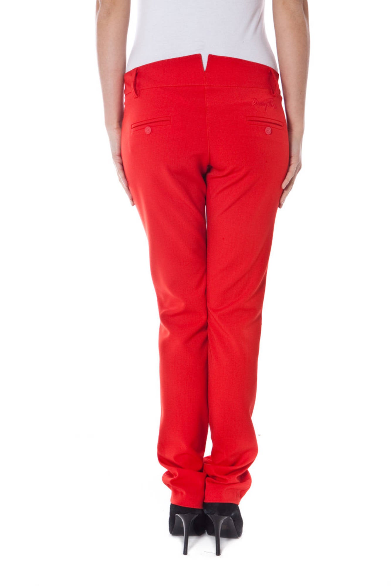 Denny Rose Pantalone Donna Rosso"" - mem39