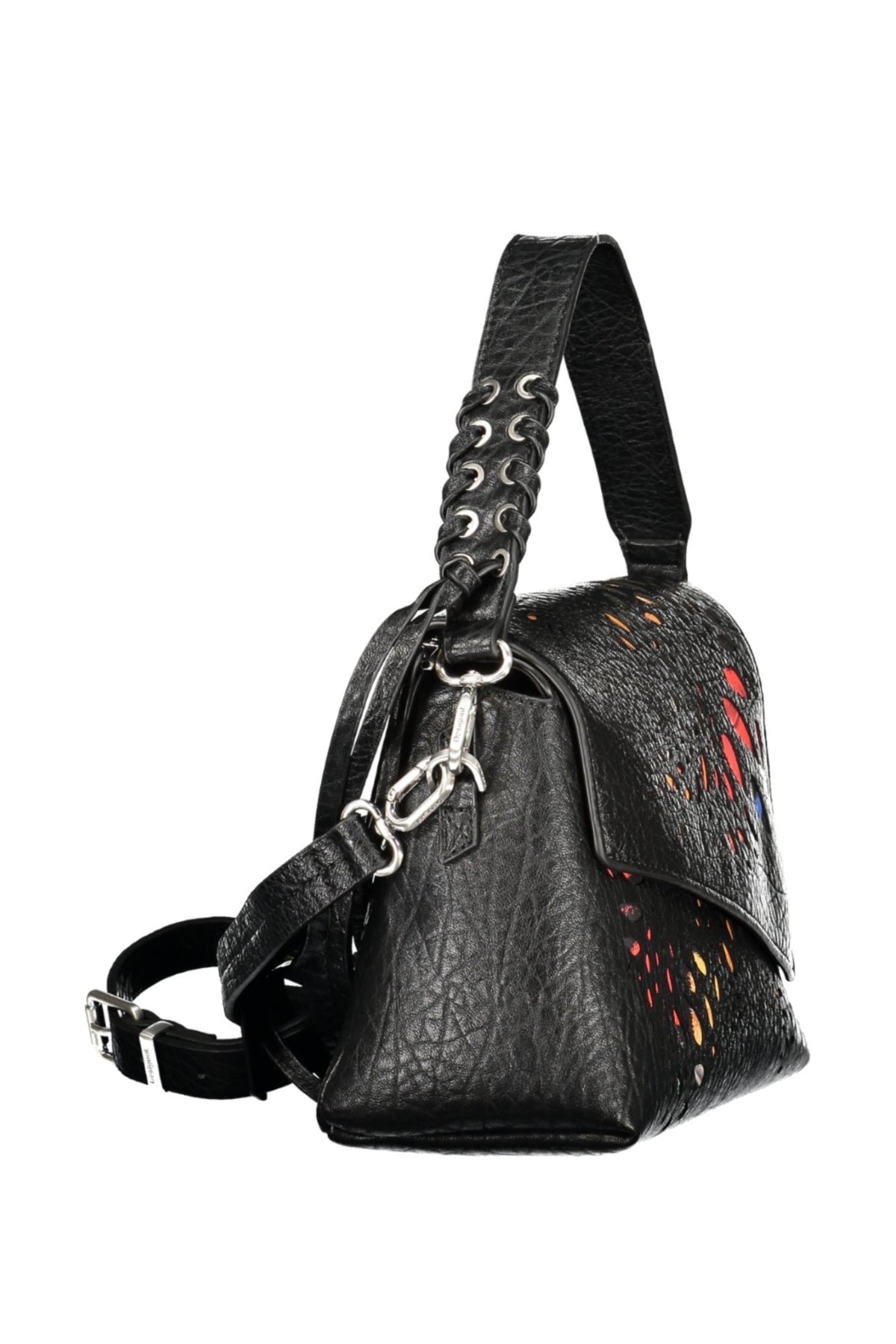 DESIGUAL BORSA DONNA NERO