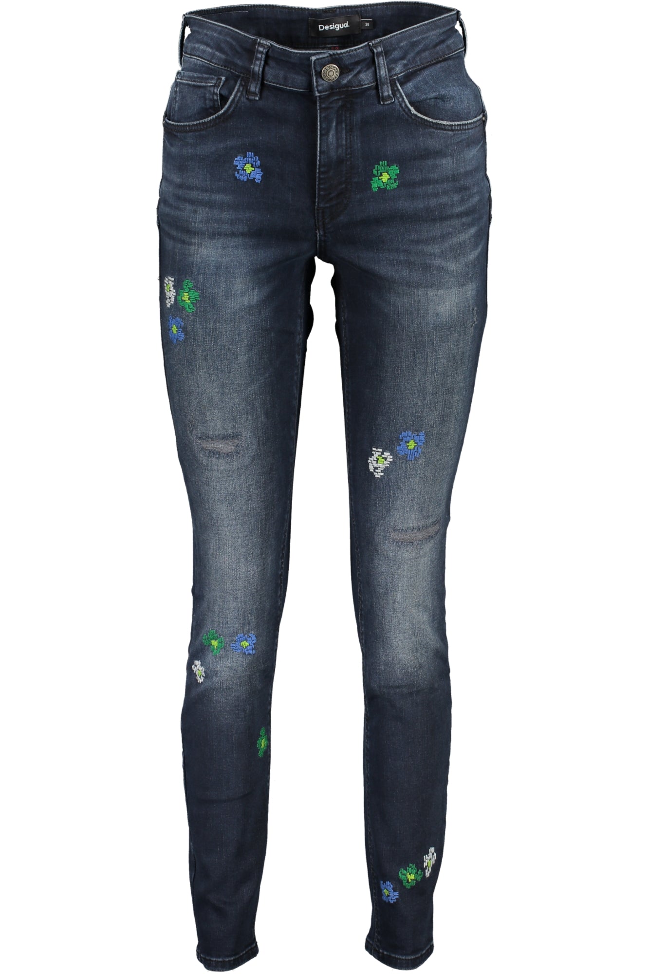 Desigual Jeans Denim Donna Blu"" - mem39