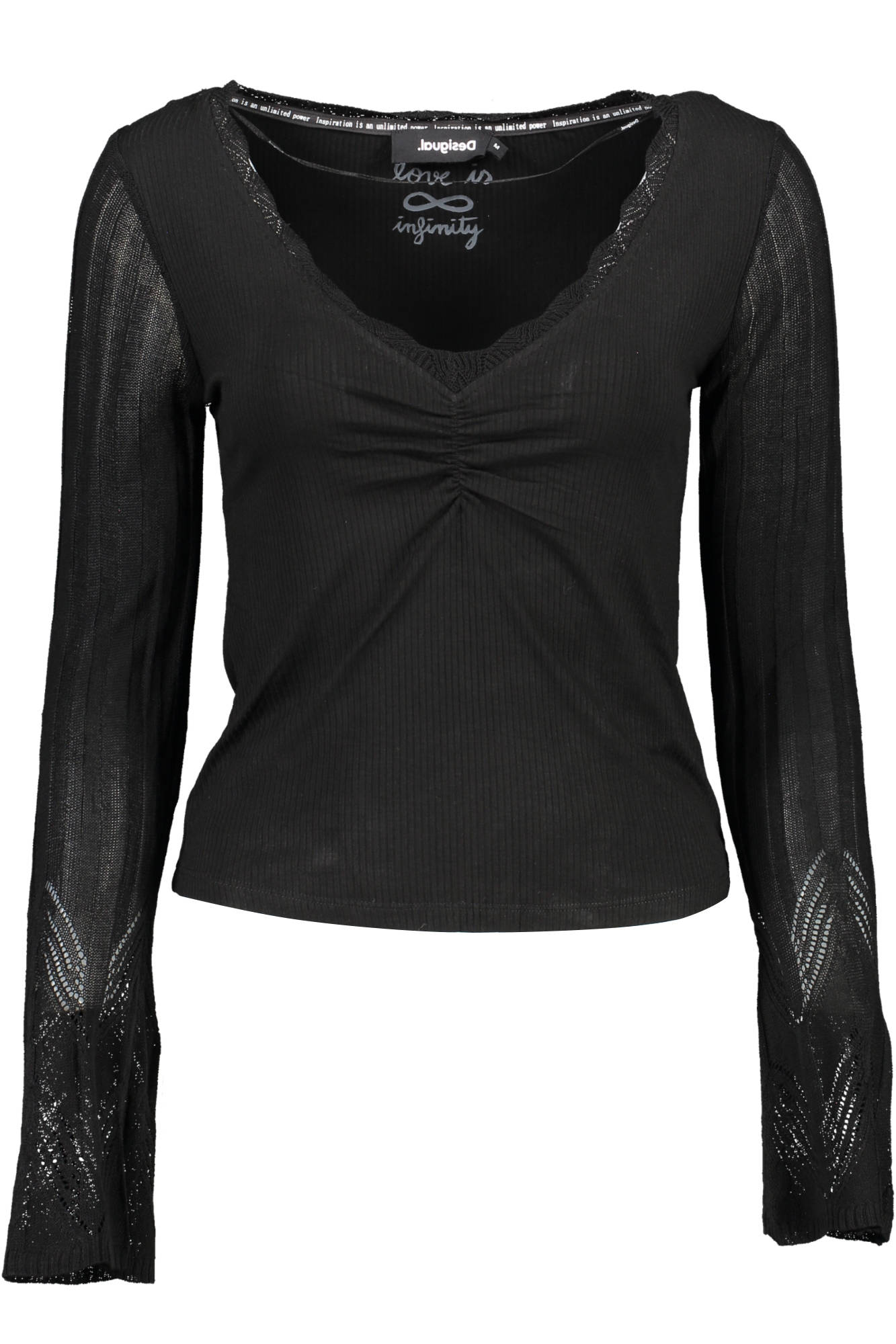 Desigual Maglia Donna Nero"" - mem39