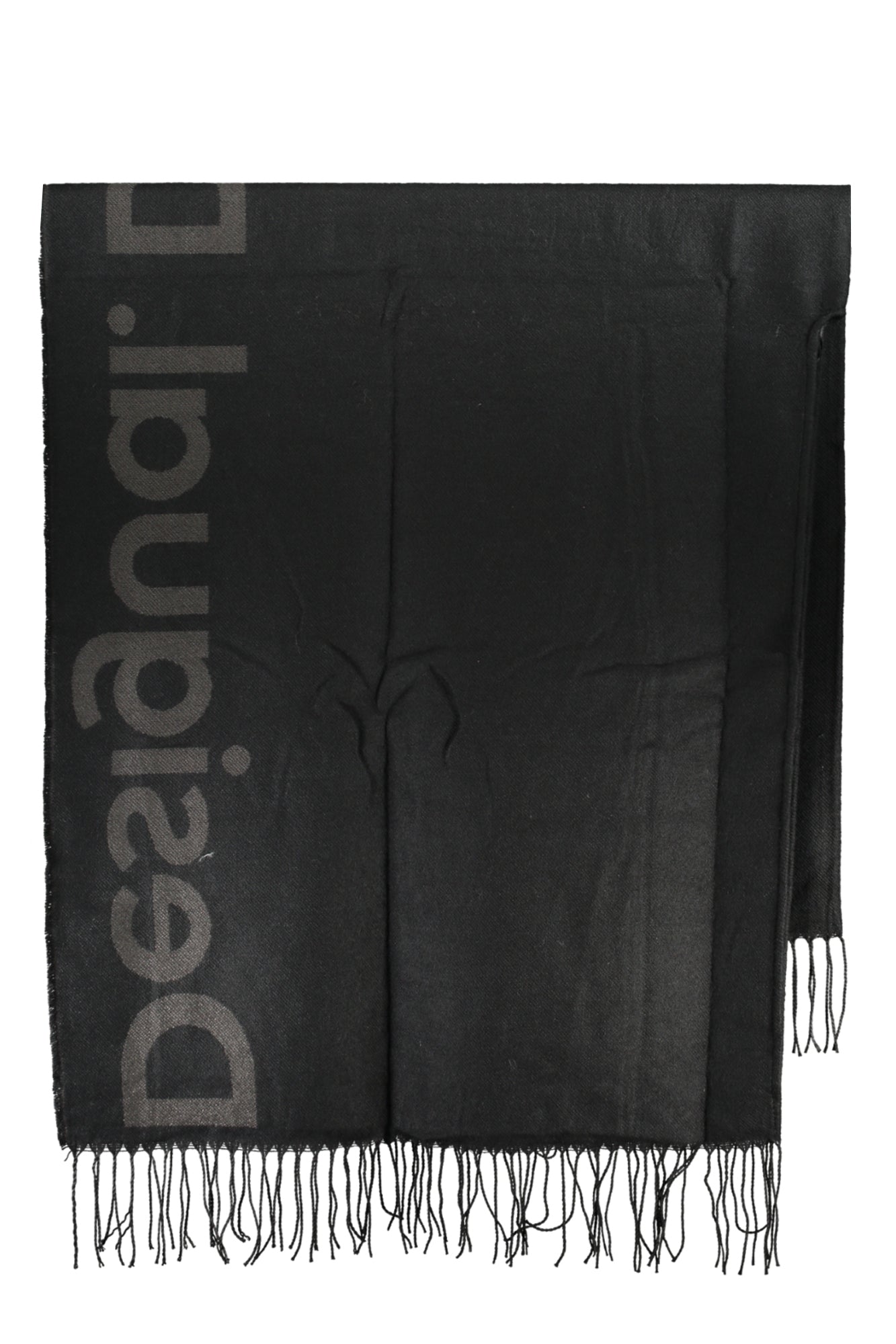 Desigual Poncho Donna Nero - mem39