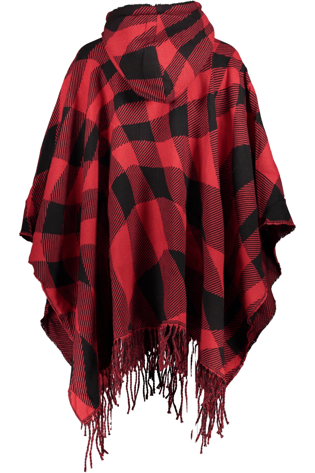 Desigual Poncho Donna Rosso - mem39