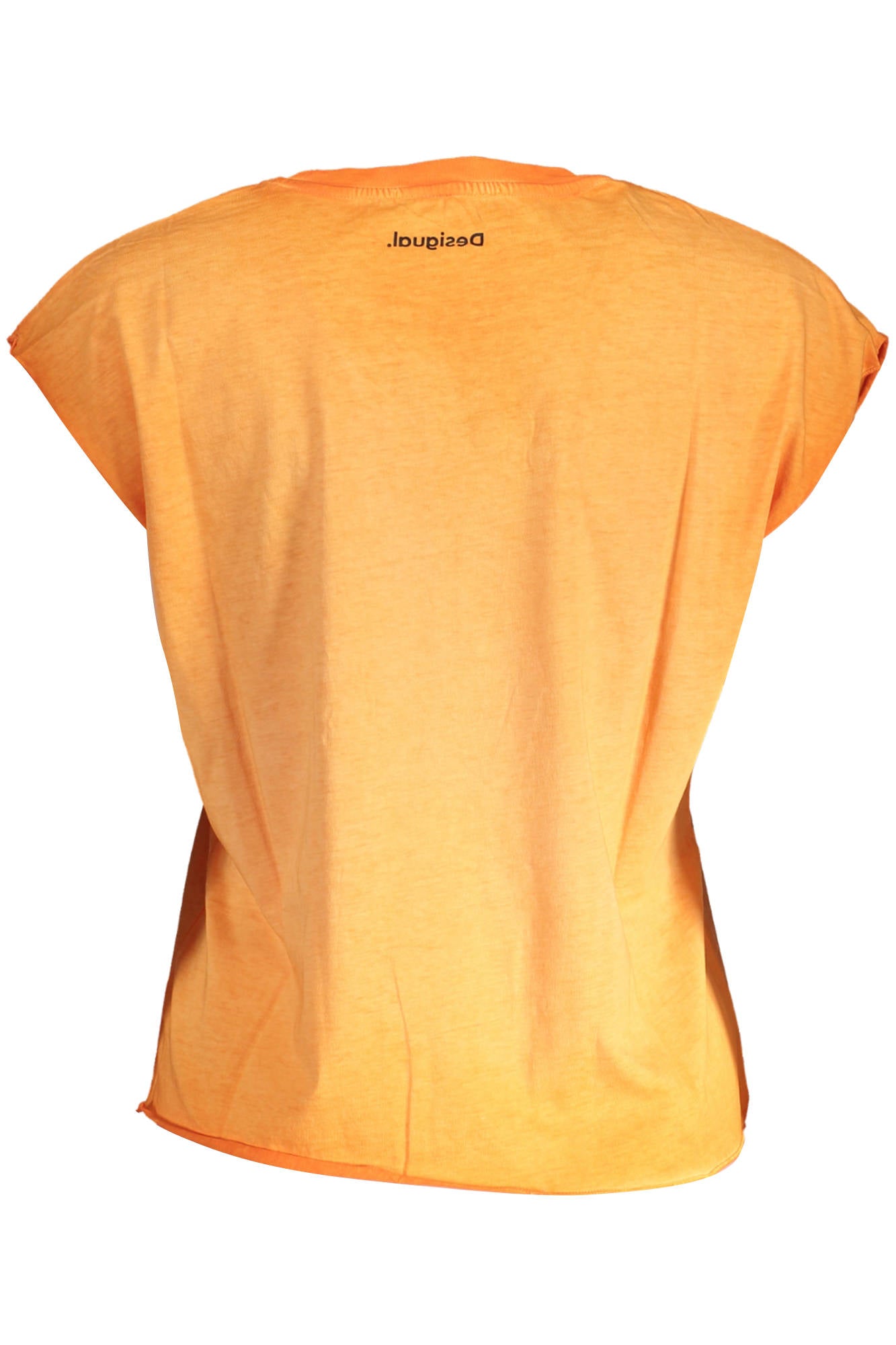 Desigual T-Shirt Maniche Corte Donna Arancio - mem39