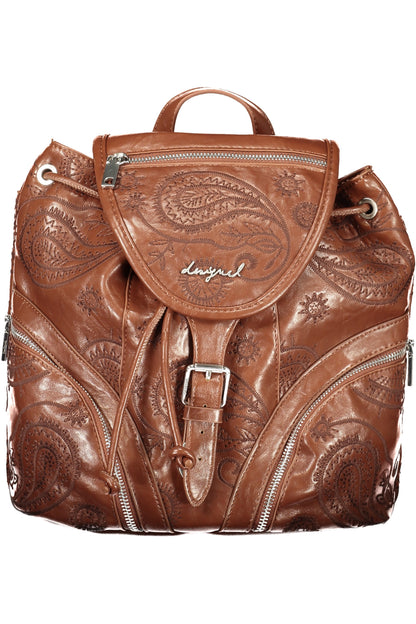 DESIGUAL ZAINO DONNA MARRONE