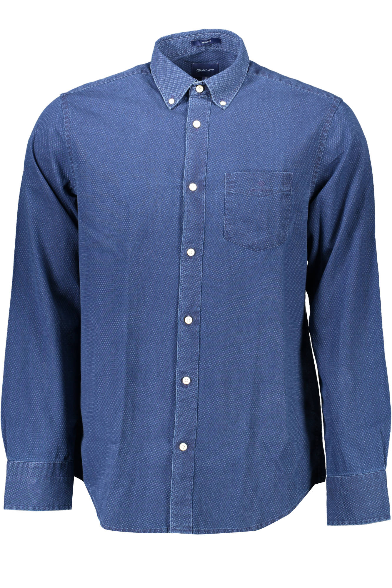 Gant Camicia Maniche Lunghe Uomo Blu - mem39