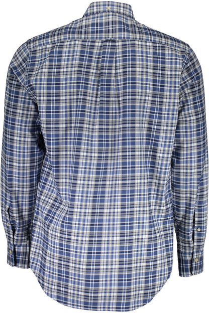 Gant Camicia Maniche Lunghe Uomo Blu - mem39