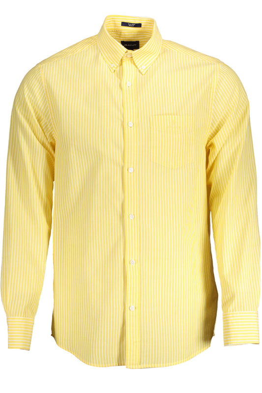 Gant Camicia Maniche Lunghe Uomo Giallo"" - mem39