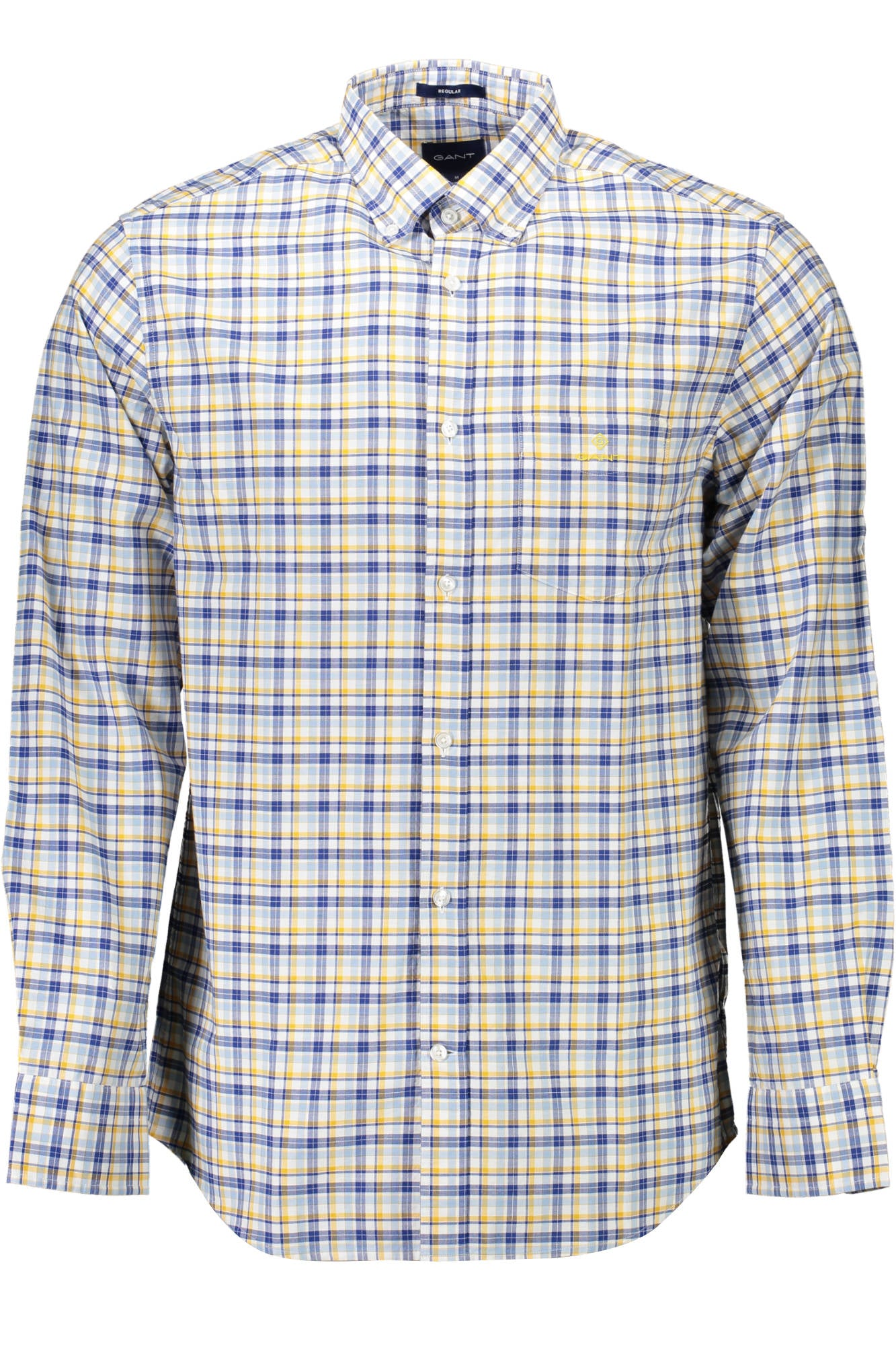 Gant Camicia Maniche Lunghe Uomo Giallo - mem39