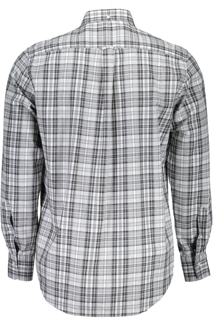 Gant Camicia Maniche Lunghe Uomo Grigio - mem39