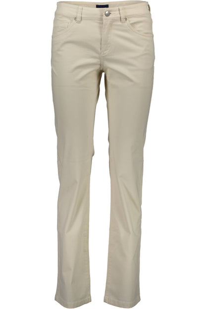 Gant Pantalone Donna Beige"" - mem39