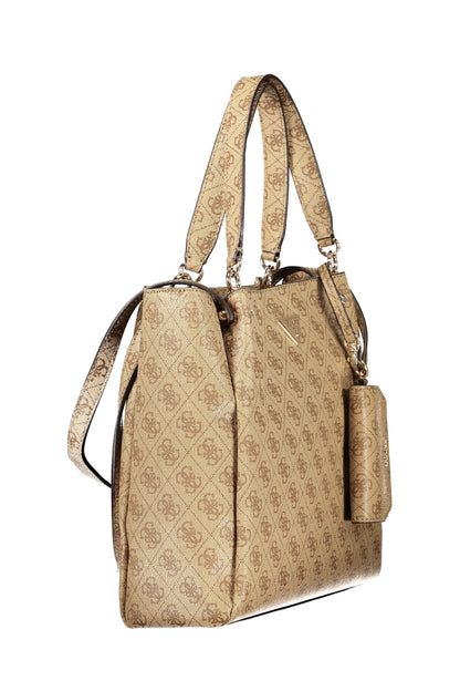 GUESS JEANS BORSA DONNA BEIGE