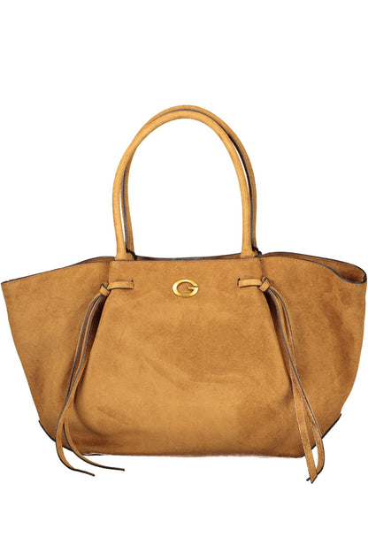 GUESS JEANS BORSA DONNA MARRONE