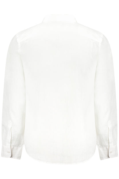GUESS JEANS CAMICIA MANICHE LUNGHE UOMO BIANCO
