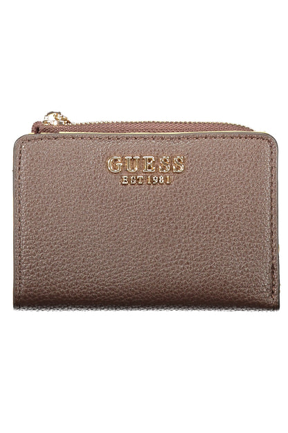 GUESS JEANS PORTAFOGLIO DONNA MARRONE