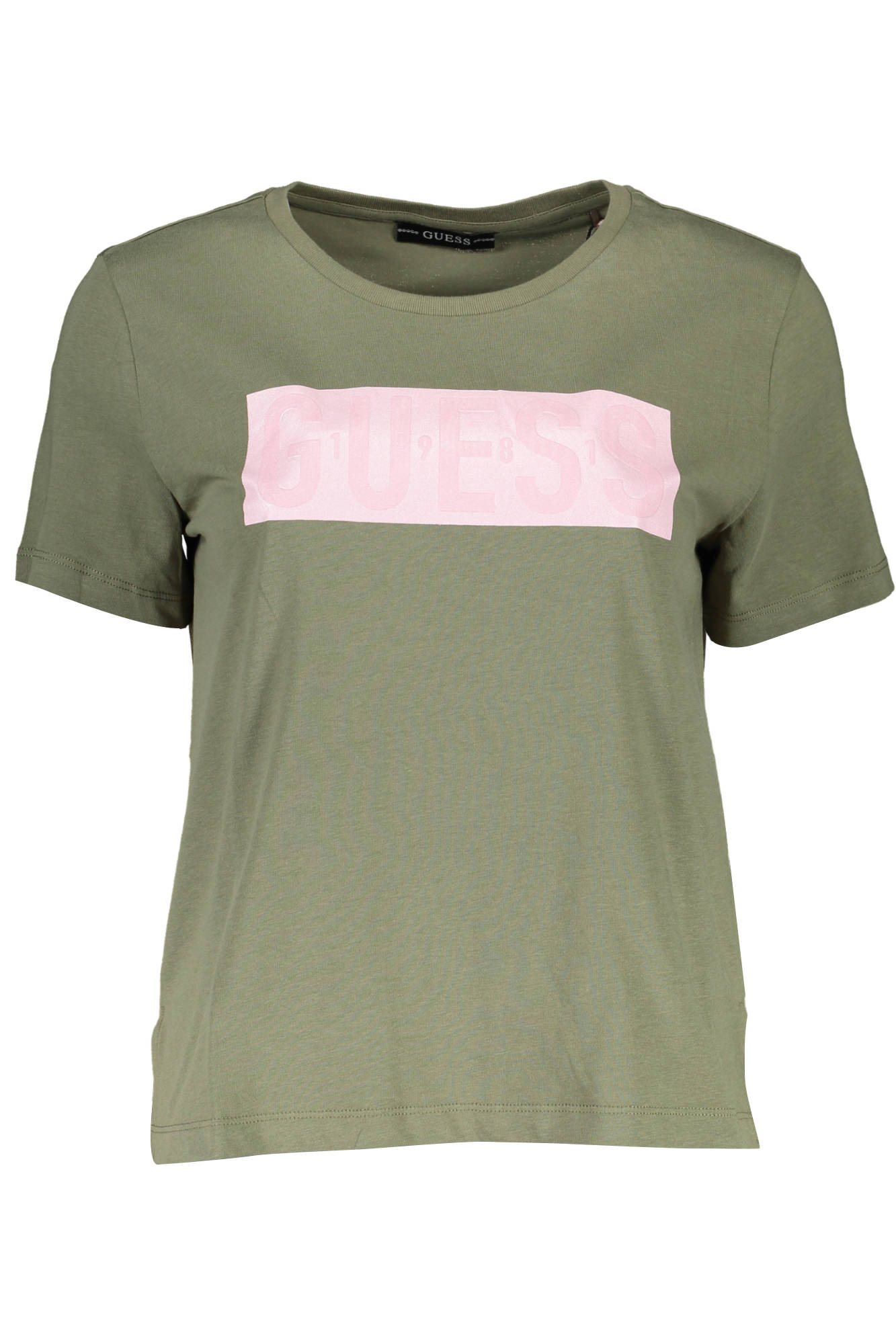 Guess Jeans T-Shirt Maniche Corte Donna Verde - mem39