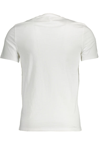 Guess Jeans T-Shirt Maniche Corte Uomo Bianco - mem39