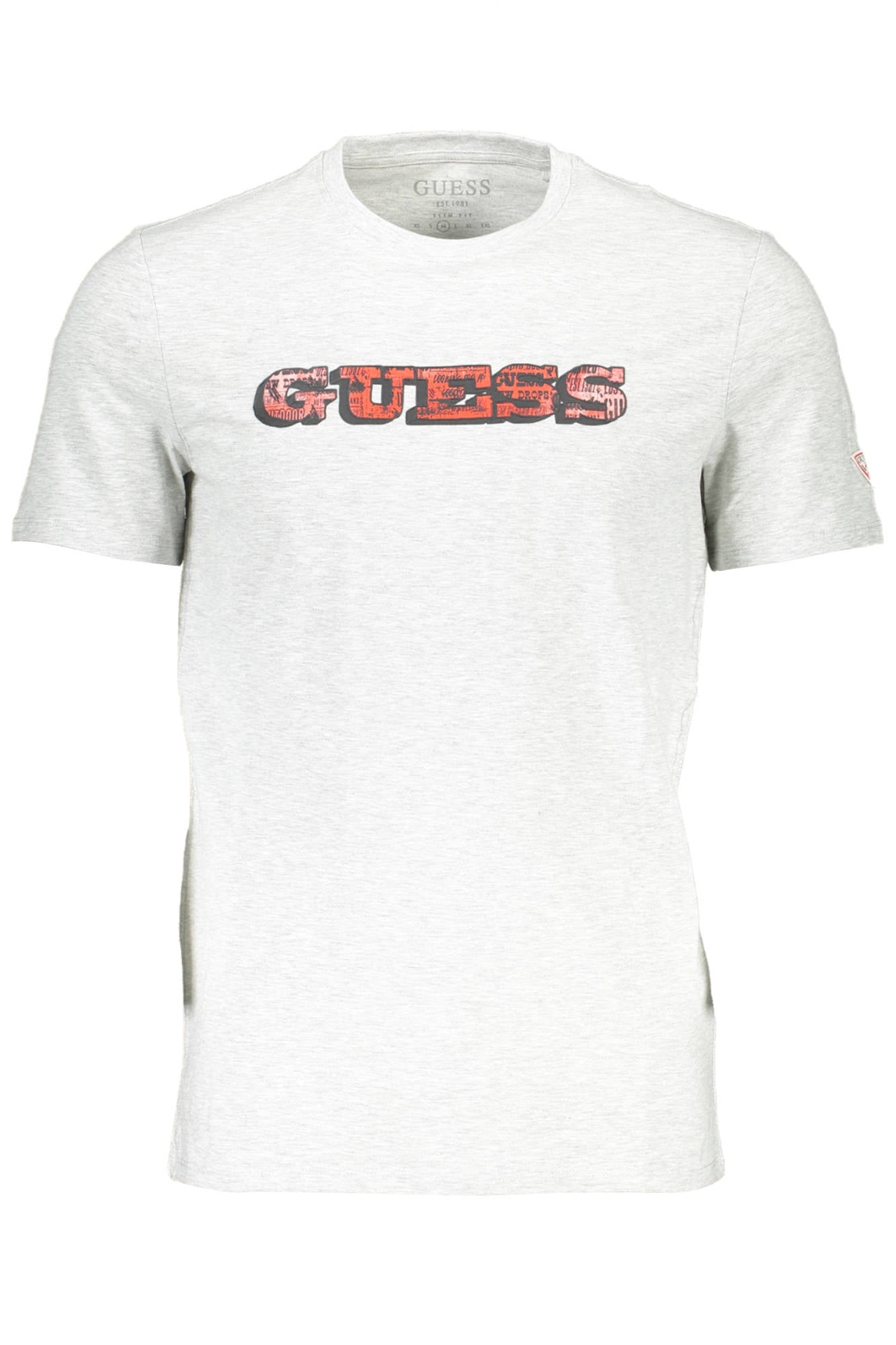 Guess Jeans T-Shirt Maniche Corte Uomo Grigio"" - mem39