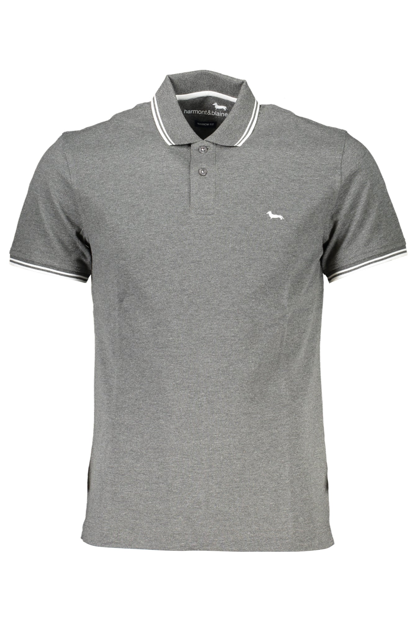 Harmont & Blaine Polo Maniche Corte Uomo Grigio"" - mem39