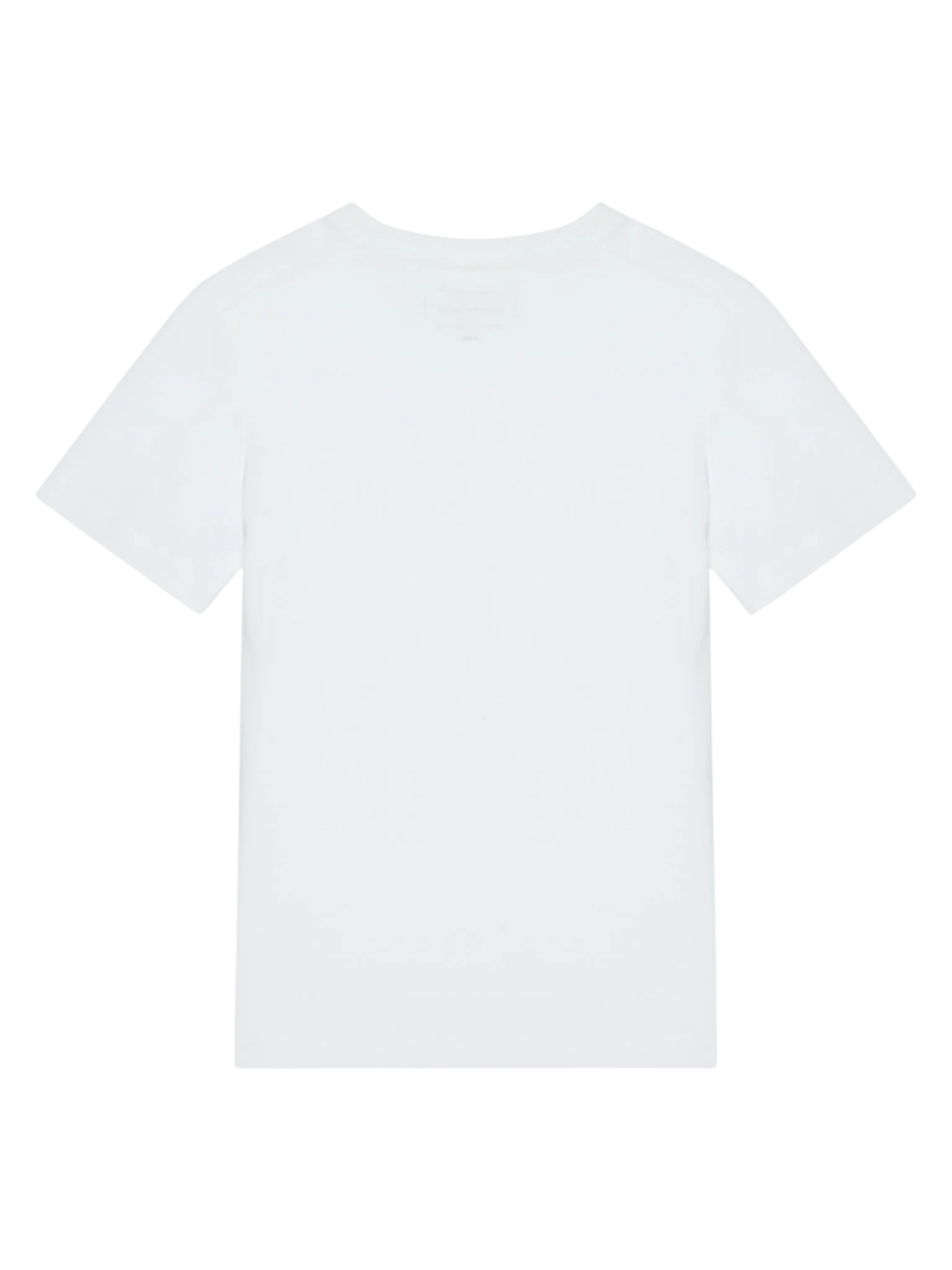Calvin Klein Jeans T-shirt bambino manica corta bianco