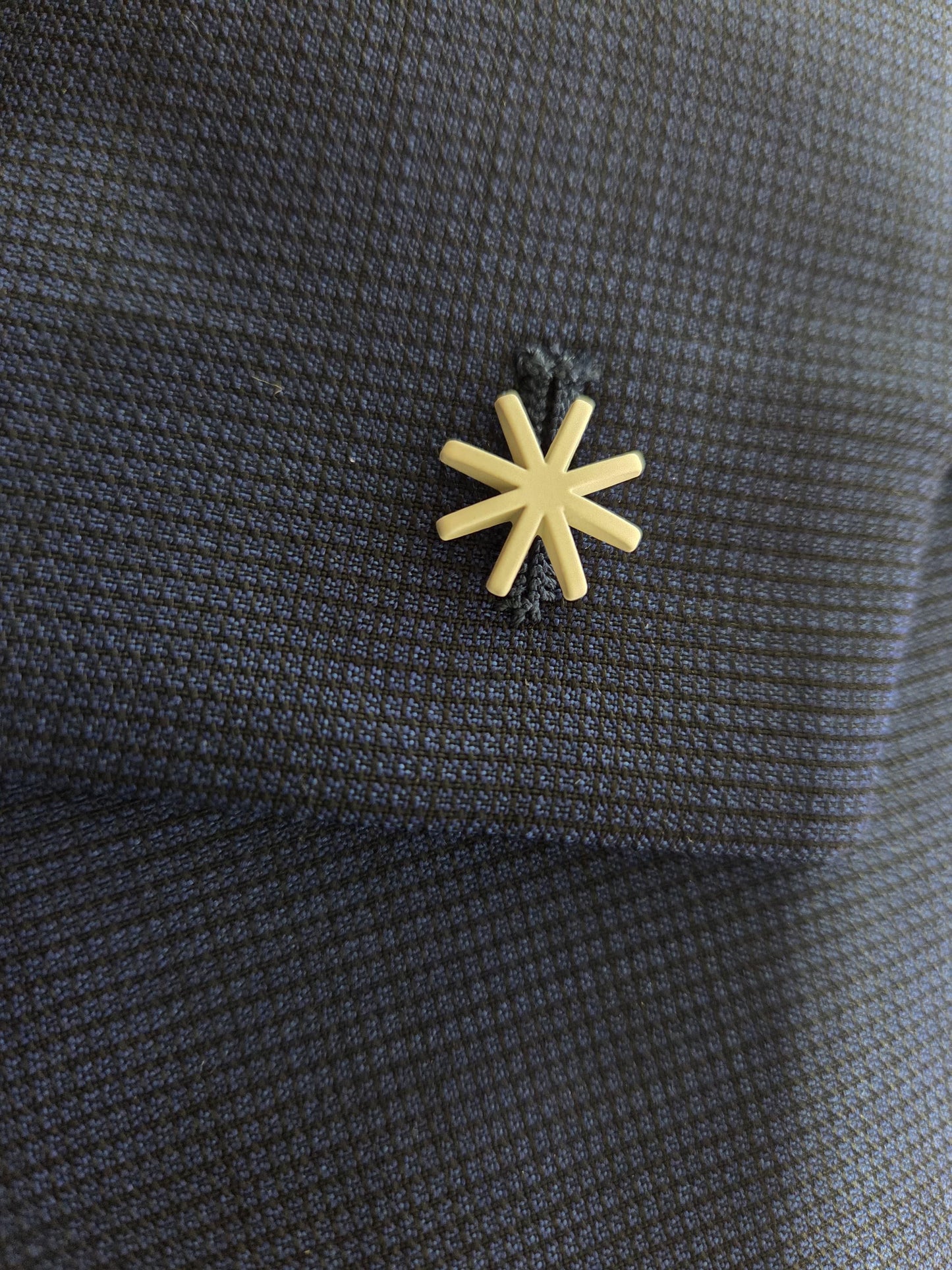 Manuel Ritz abito uomo monopetto in micro fantasia blu