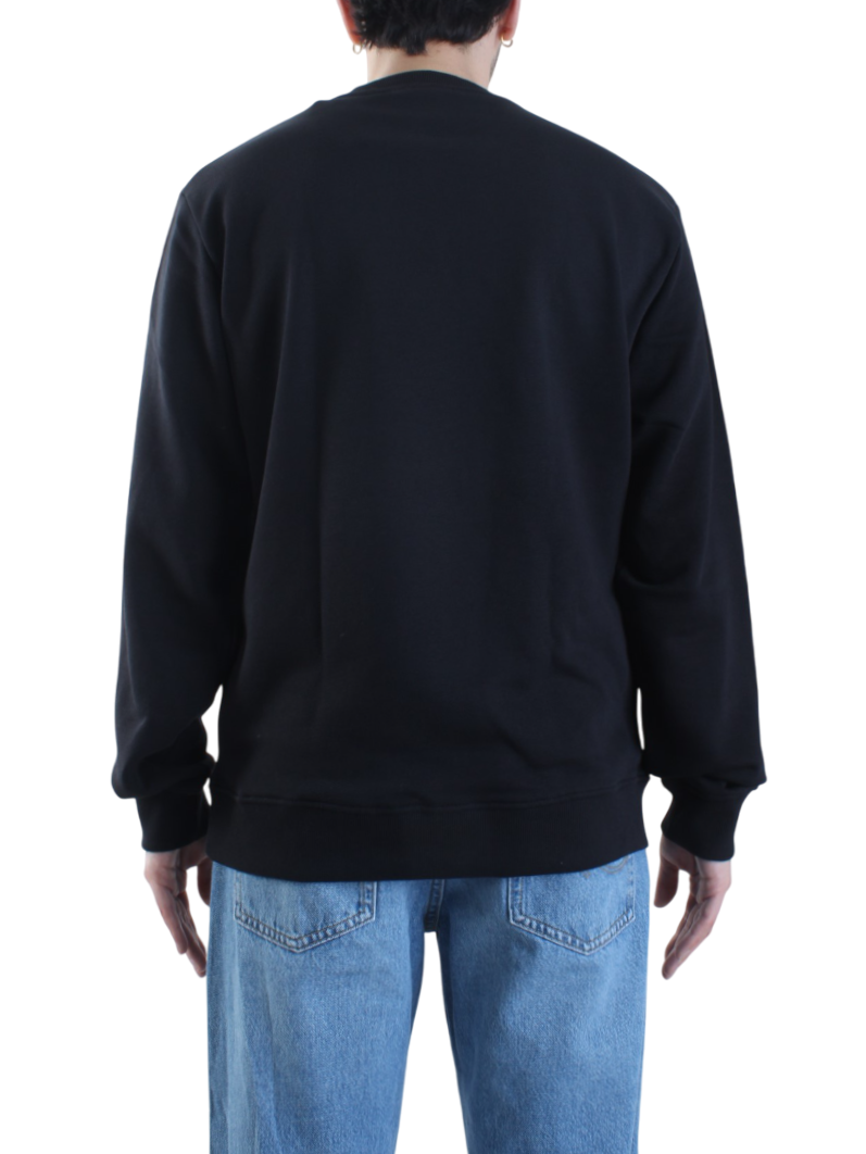 John Richmond felpa Capiani con logo nero