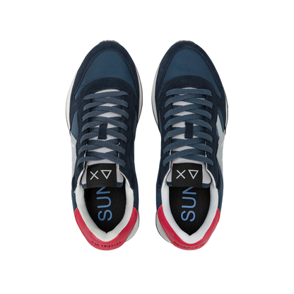 Sun68 sneakers Jaki 2.0 Solid in nylon e suede blu