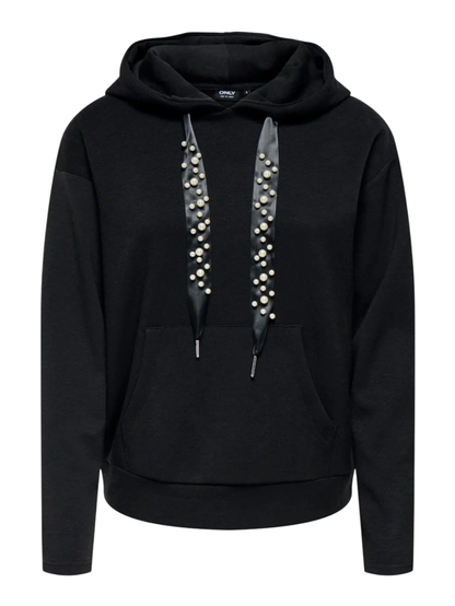 Only felpa con cappuccio Onlfancy nero