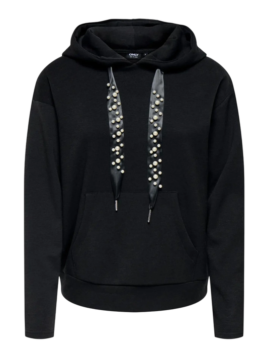 Only felpa con cappuccio Onlfancy nero