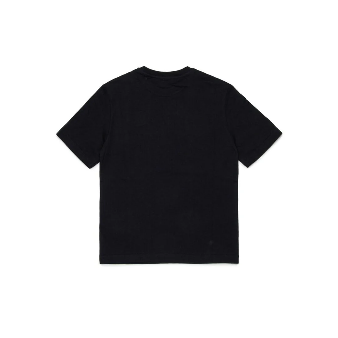 Diesel T-shirt manica corta con logo nero
