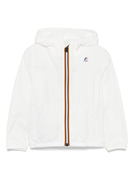 K-Way giubbino antivento impermeabile Le Vrai 4.0 bianco