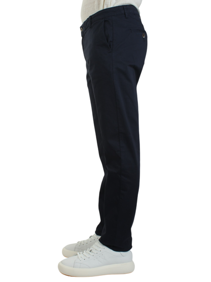 Rar pantaloni Cuba slim fit in cotone blu
