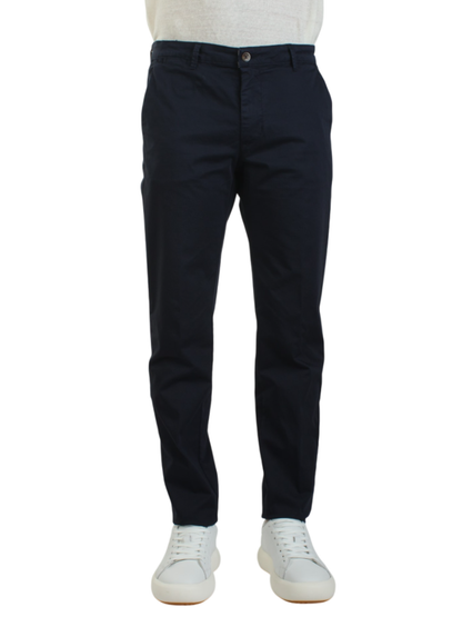 Rar pantaloni Cuba slim fit in cotone blu