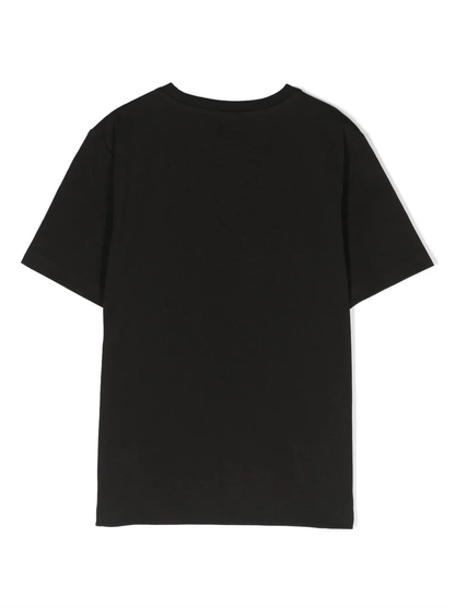Boss T-shirt maniche corte in jersey con logo nero