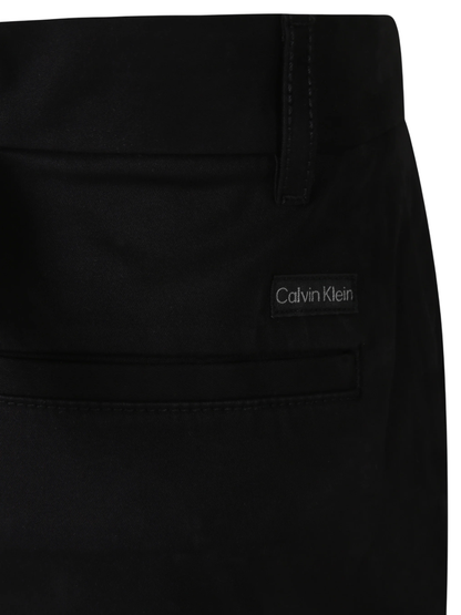 Calvin Klein Jeans pantaloni bambino in cotone nero
