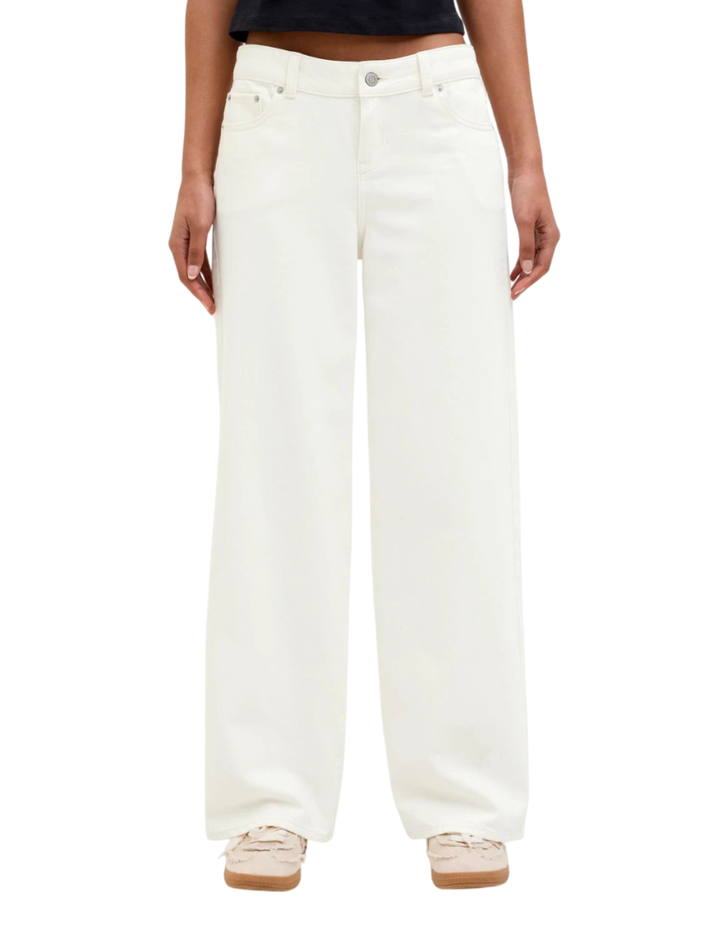 Jjxx jeans gamba larga beige