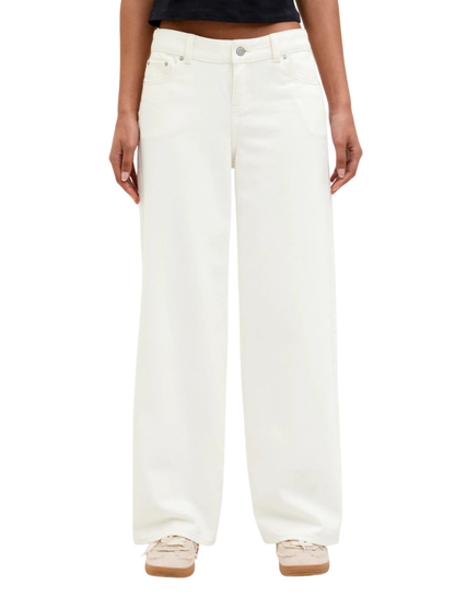 Jjxx jeans gamba larga beige