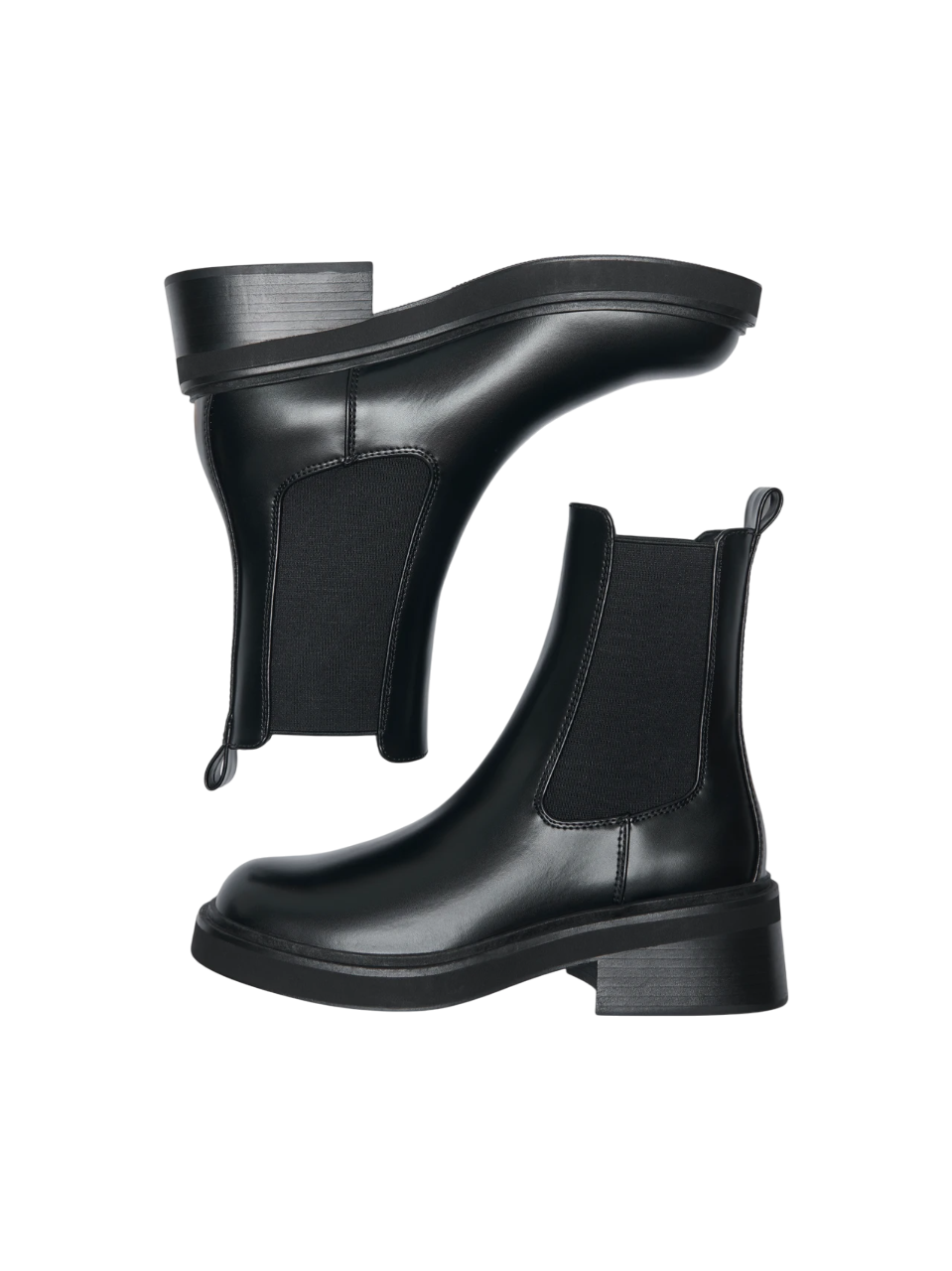 Only stivaletti in ecopelle Onlbutter nero