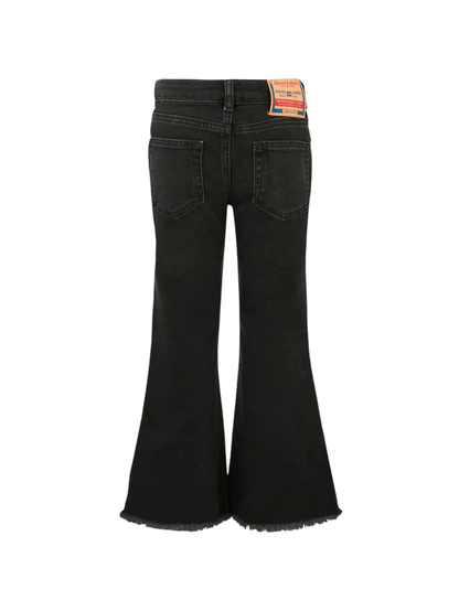 Diesel jeans a zampa D-prilla lavaggio nero