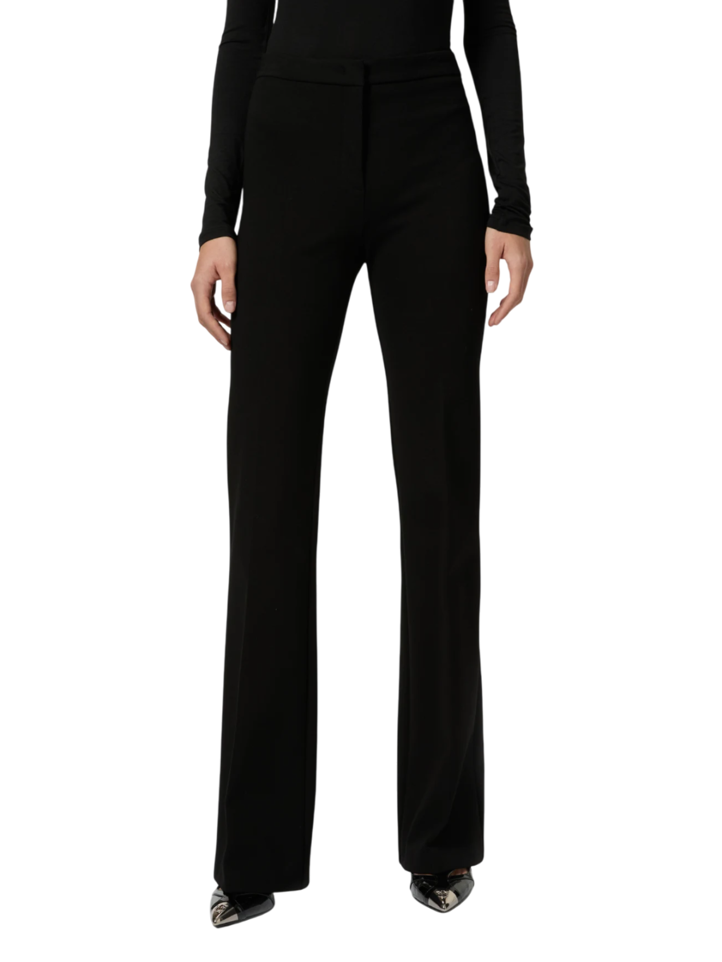 Pinko pantaloni a zampa Hulka nero