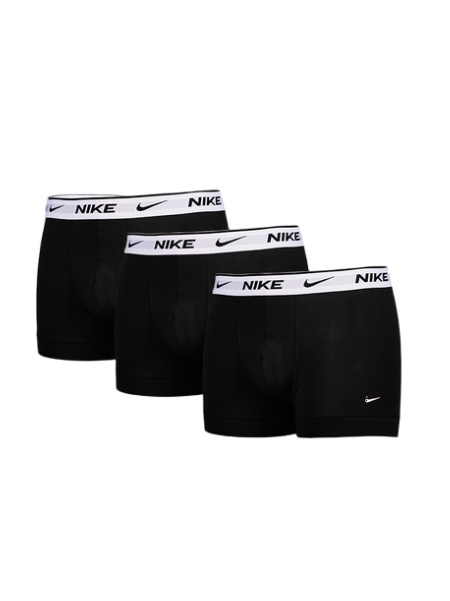 Nike Underwear set 3 boxer con fascia logata nero