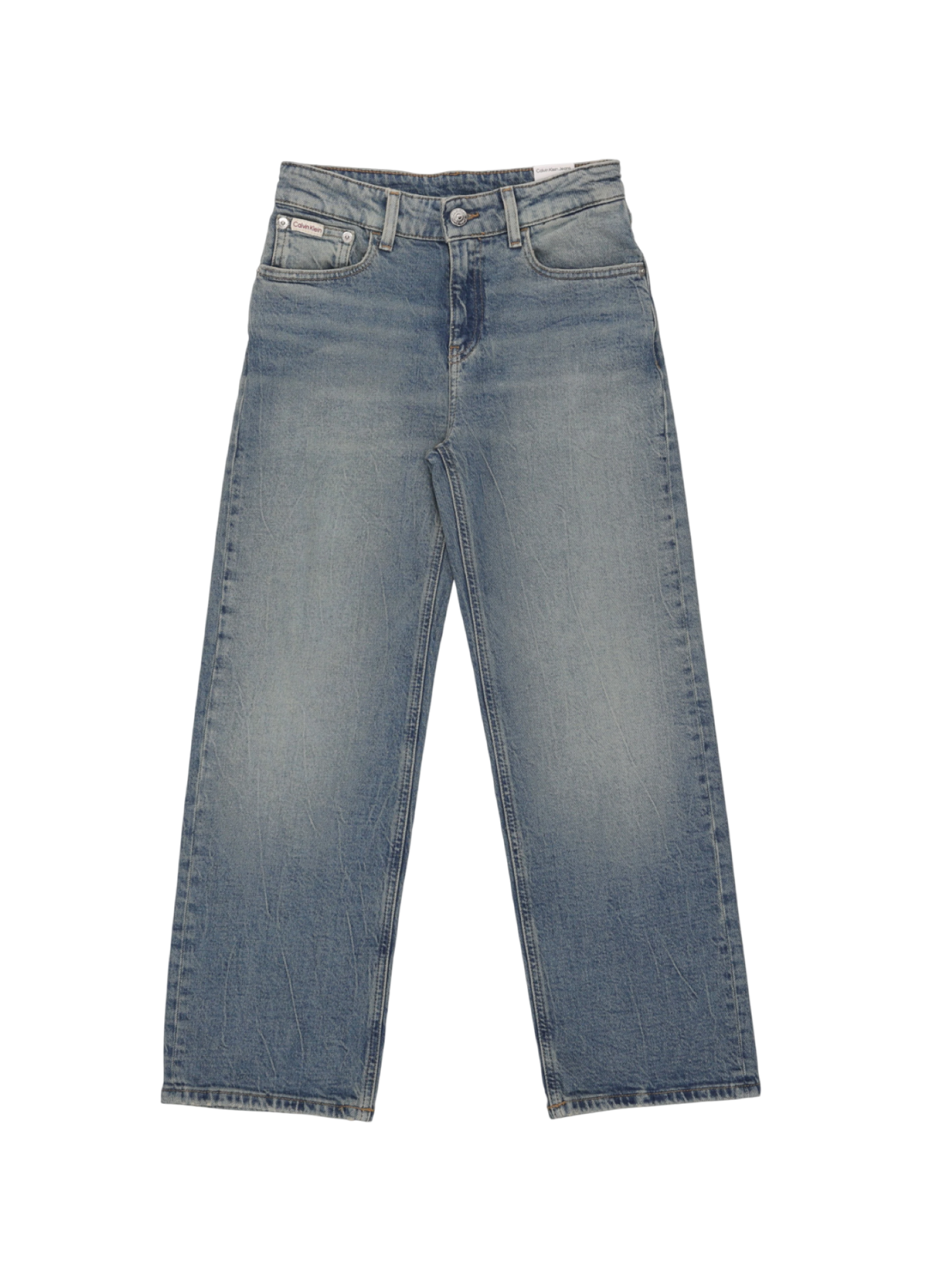 Calvin Klein jeans jeans gamba larga Skater lavaggio blu