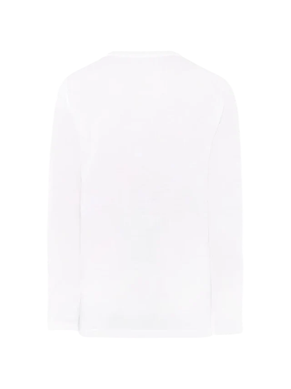 Diesel T-shirt manica lunga Tdrops bianco