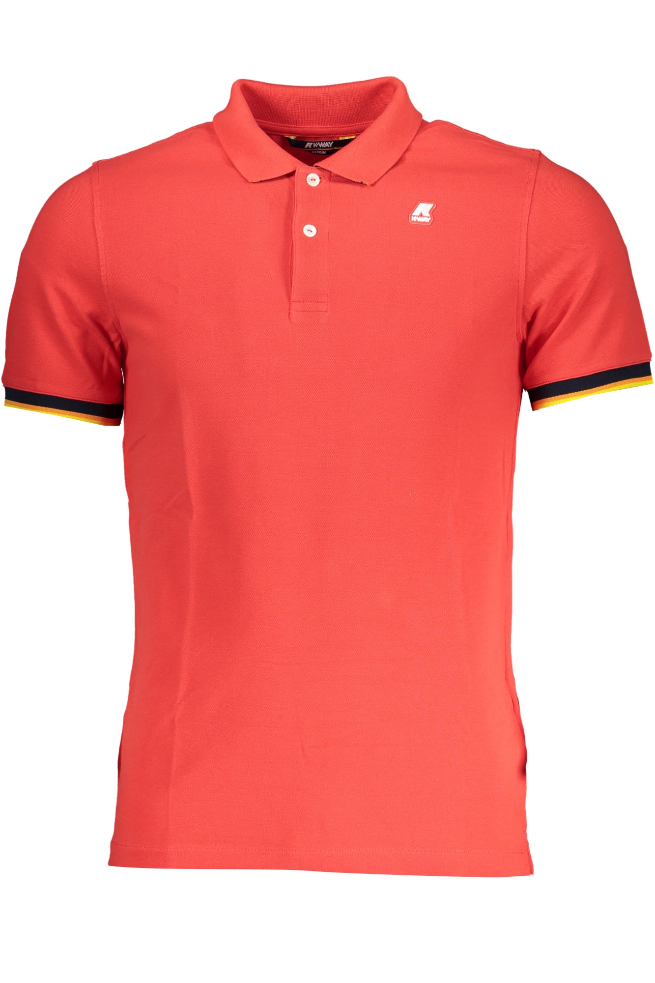 K-Way Polo Maniche Corte Uomo Rosso"" - mem39