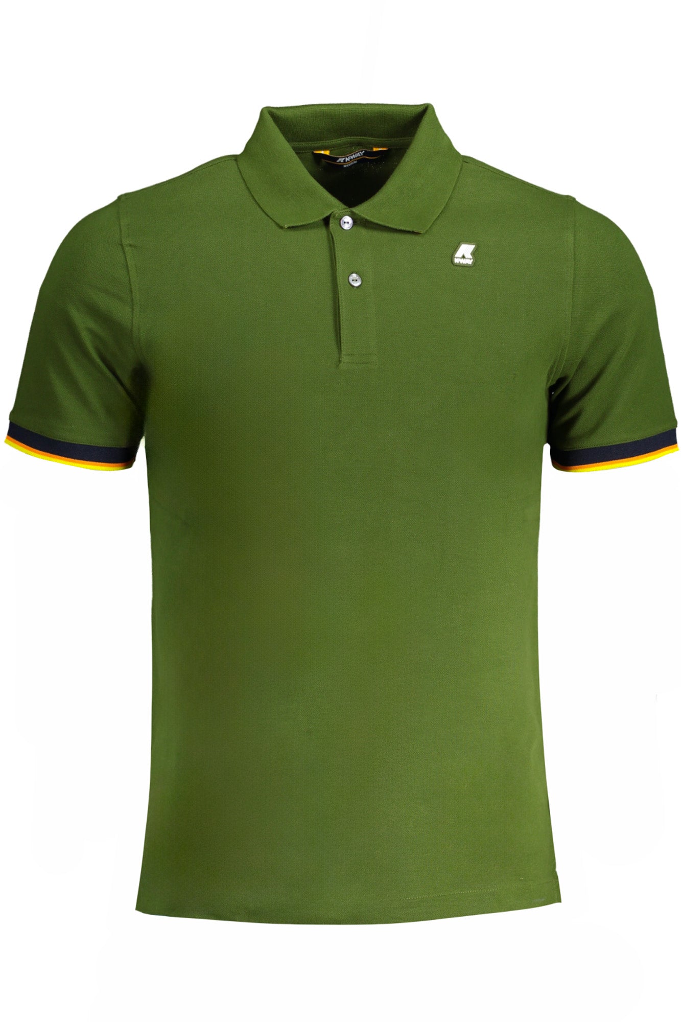 K-Way Polo Maniche Corte Uomo Verde"" - mem39