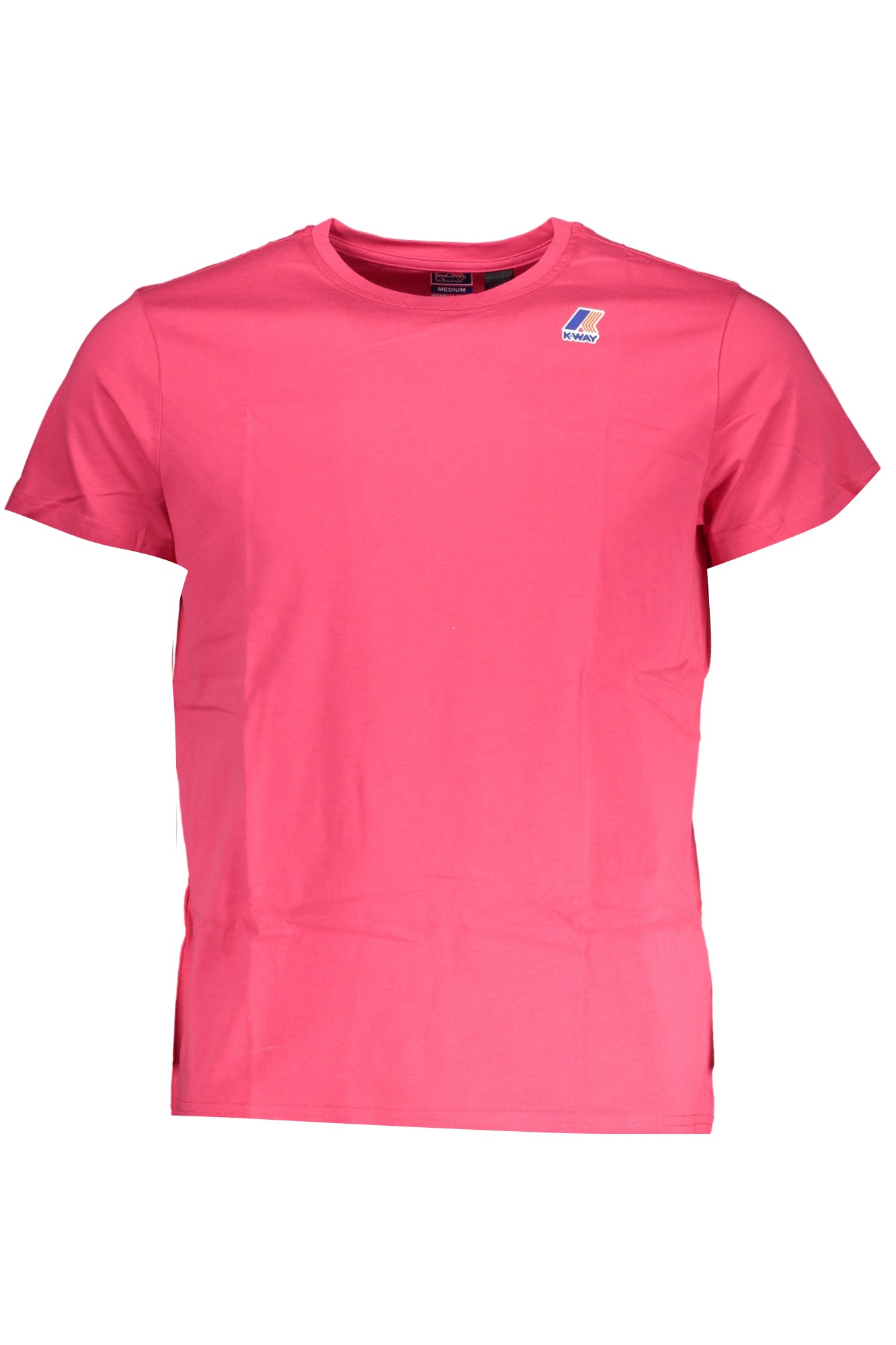 K-Way T-Shirt Maniche Corte Uomo Rosa - mem39