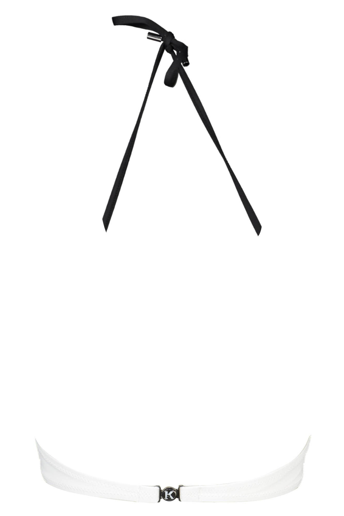 KARL LAGERFELD BEACHWEAR KL20WTP23_80D41EB_BIANCOWHIT Bianco